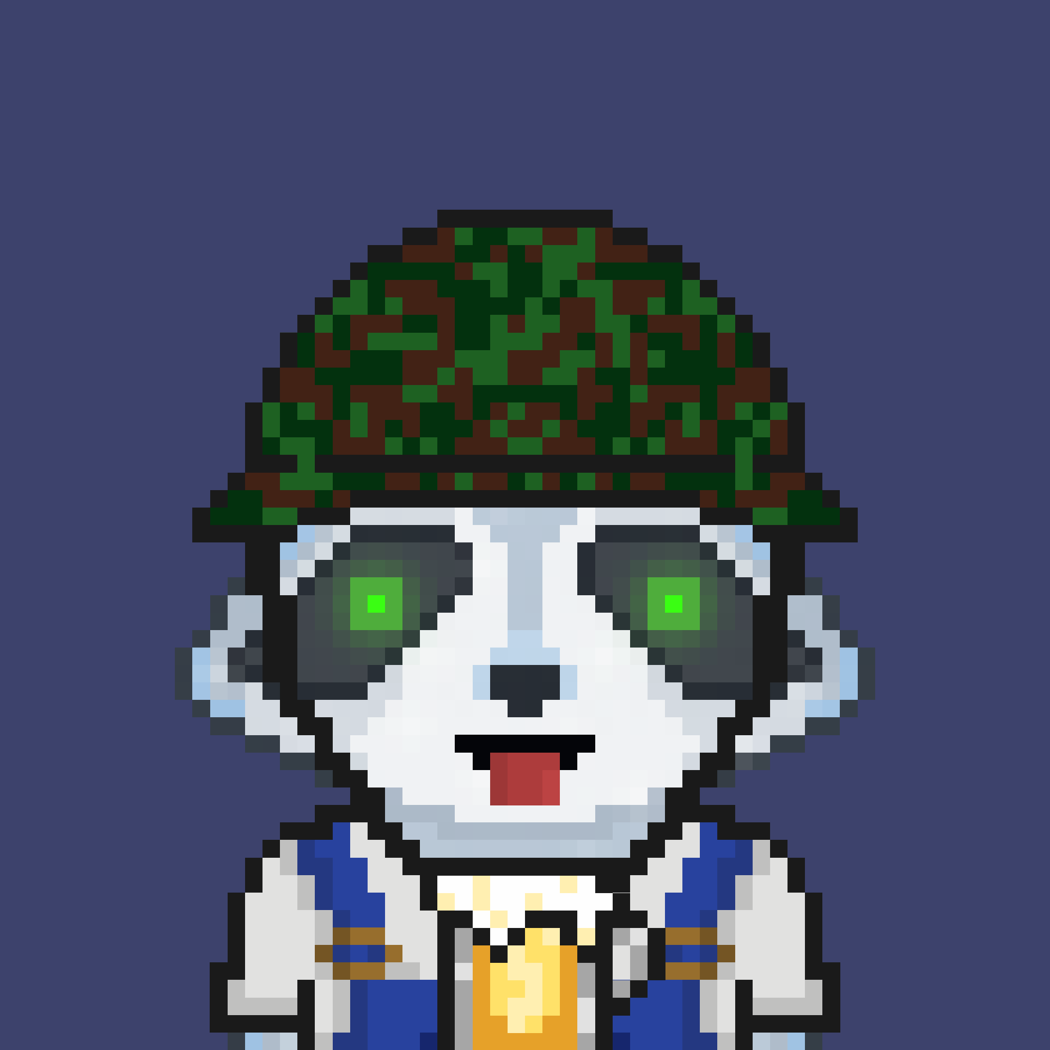 Pixel Raccoon #1969 NFT on Algorand
