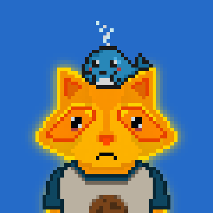 Image of Pixel Raccoon #2