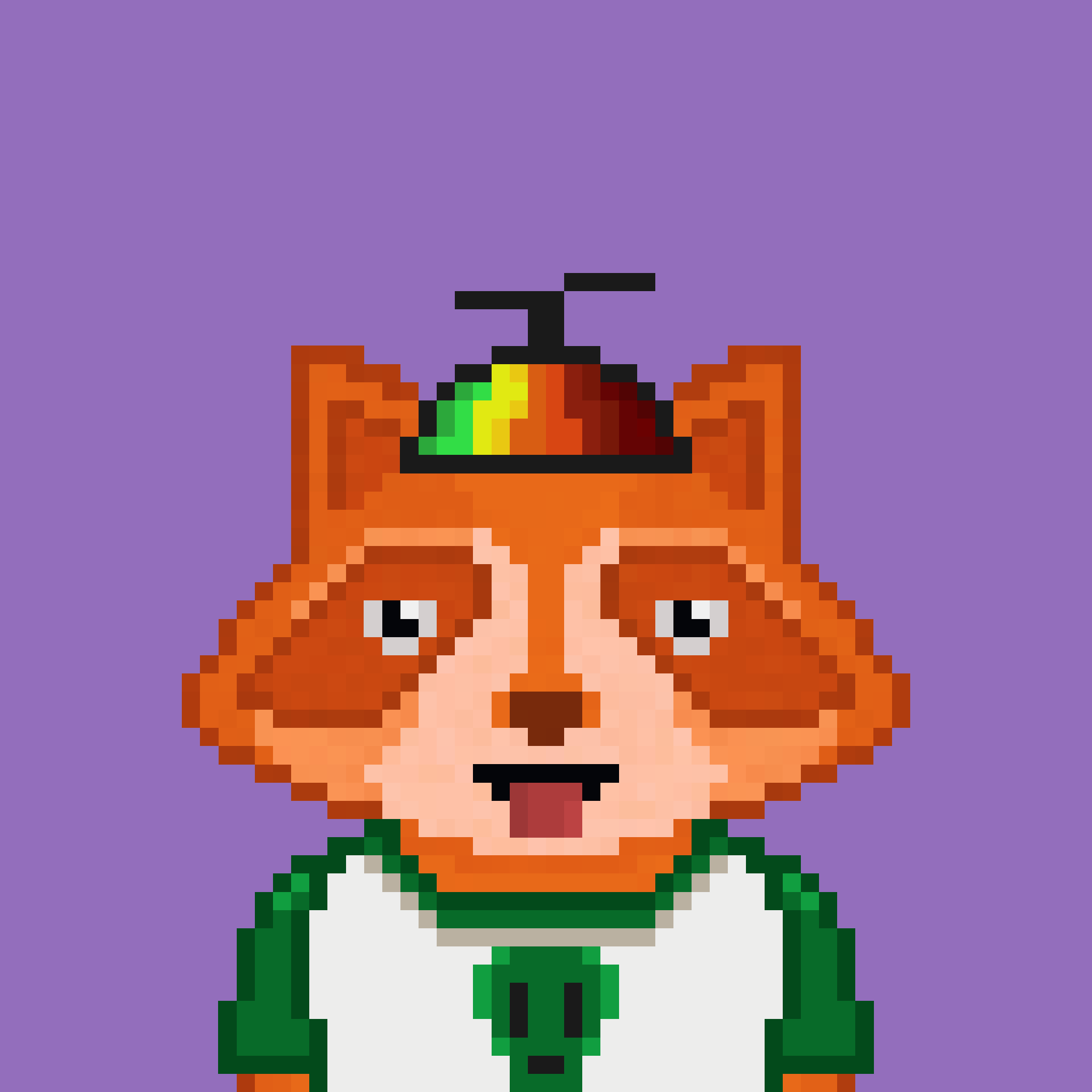 Pixel Raccoon #2073 NFT on Algorand