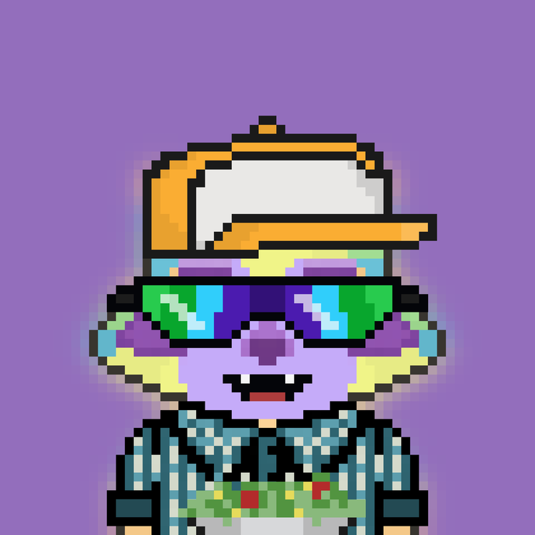 Image of Pixel Raccoon #2089