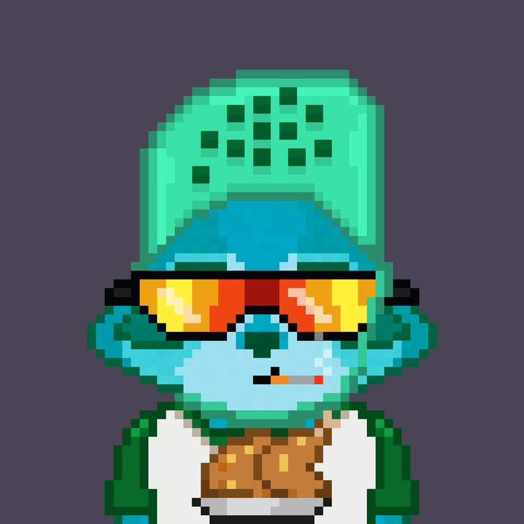 Image of Pixel Raccoon #2096