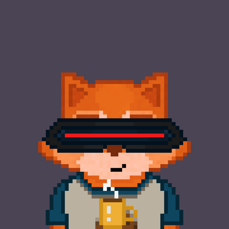 Image of Pixel Raccoon #2097