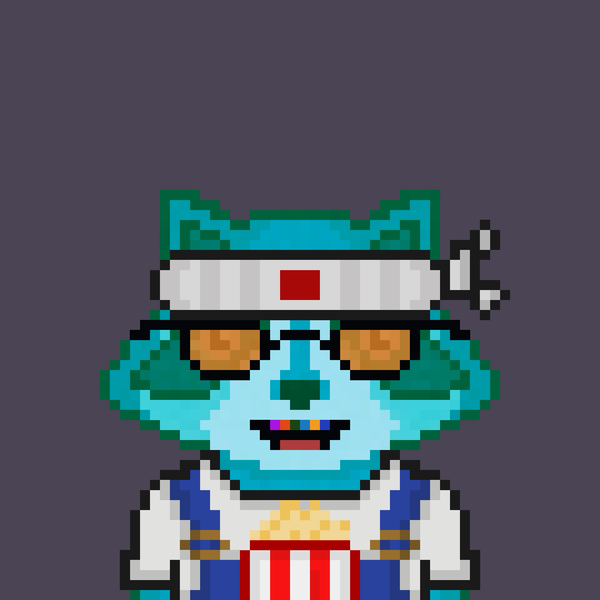 Image of Pixel Raccoon #2110