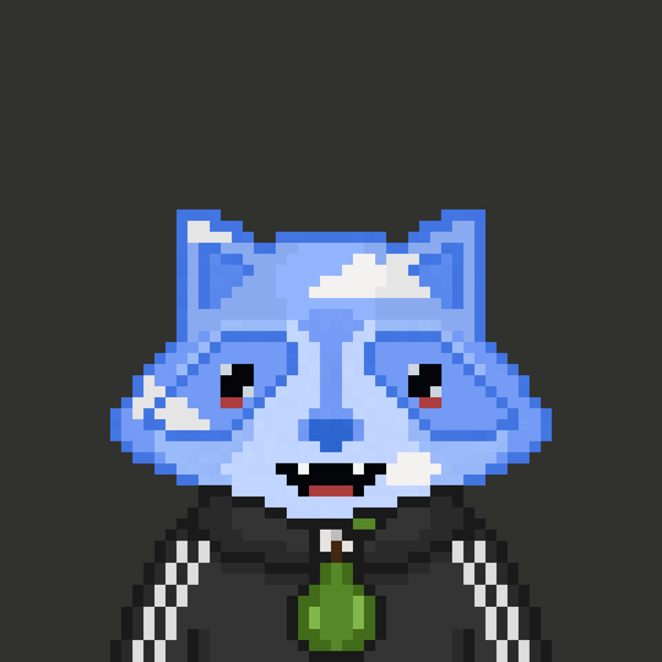 Image of Pixel Raccoon #2112