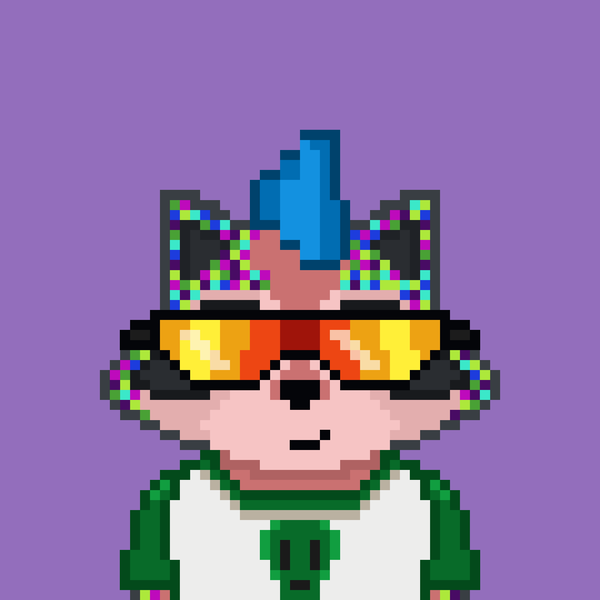 Image of Pixel Raccoon #2123