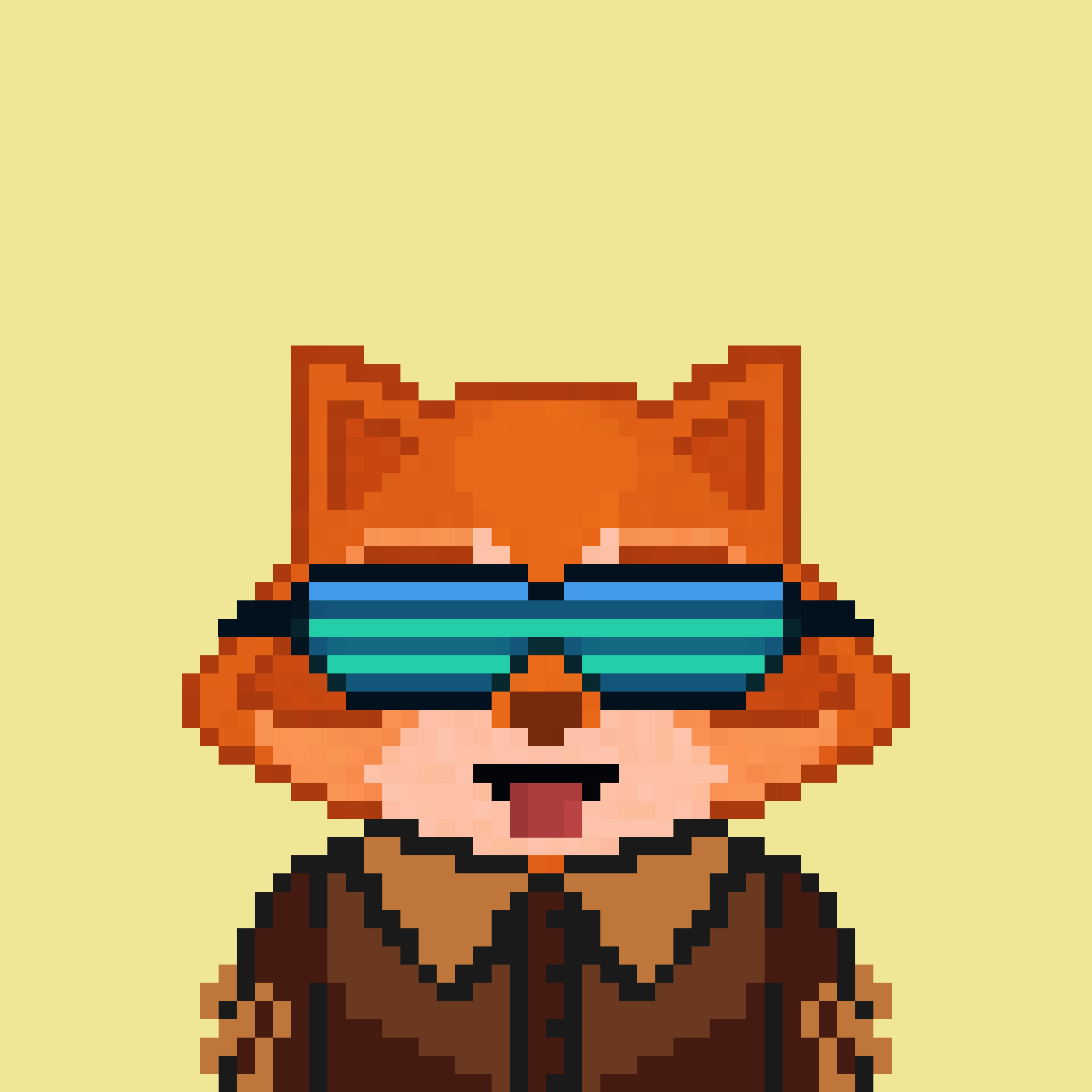 Pixel Raccoon #2178 NFT on Algorand