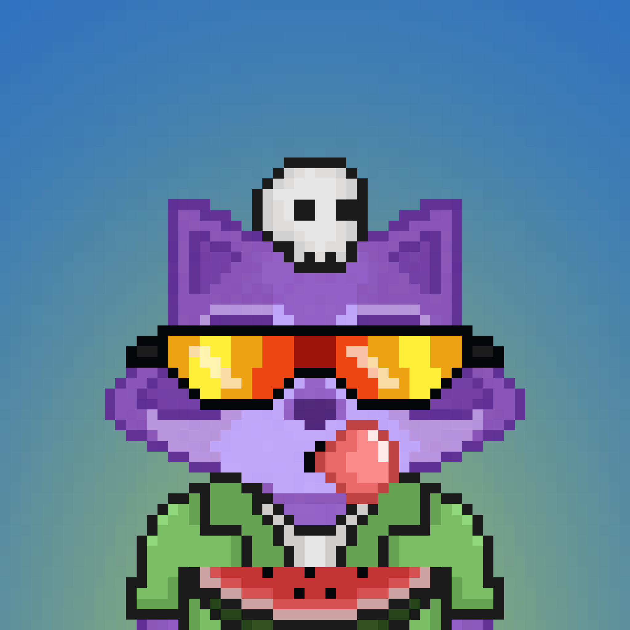 Pixel Raccoon #2188 NFT on Algorand