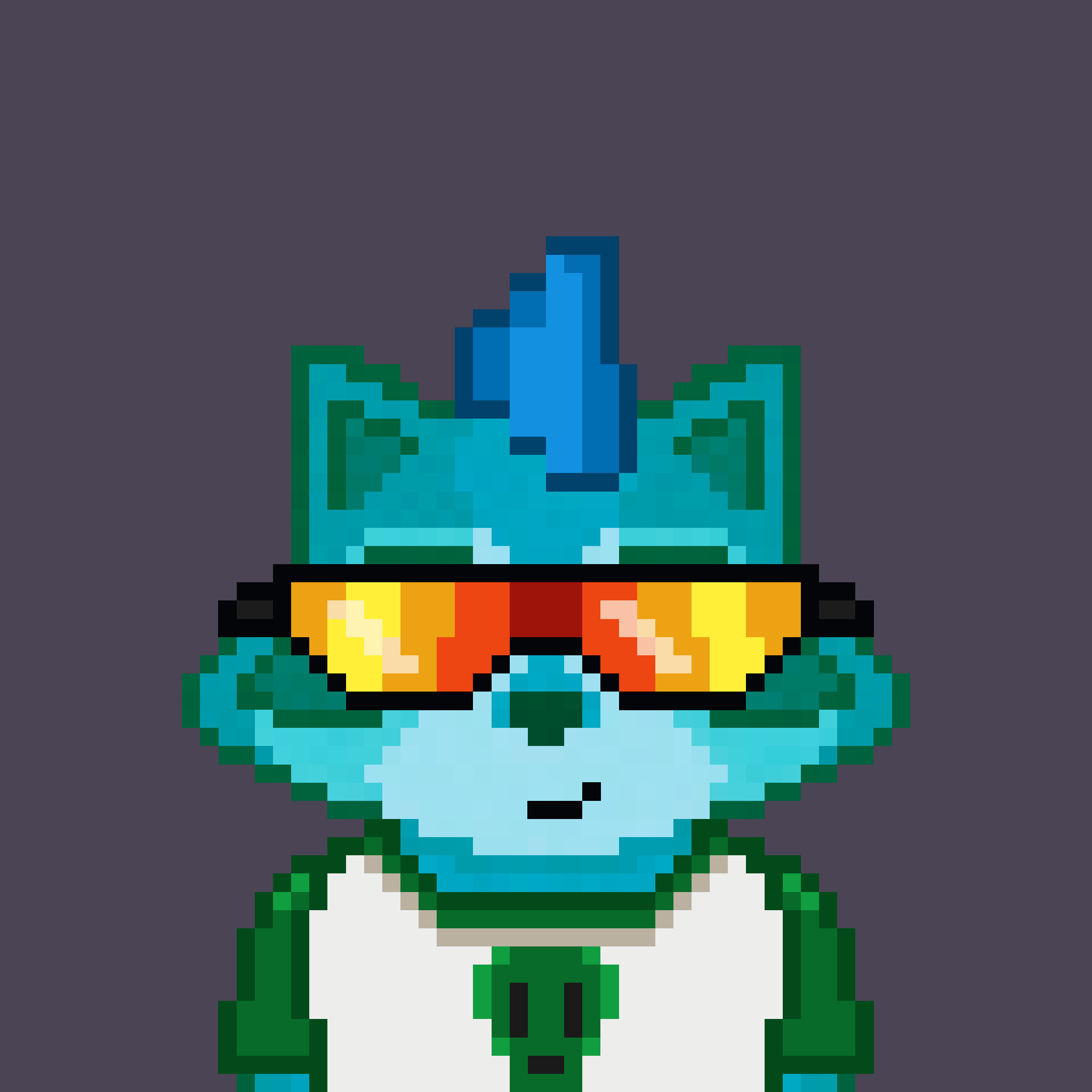 Pixel Raccoon #2220 NFT on Algorand