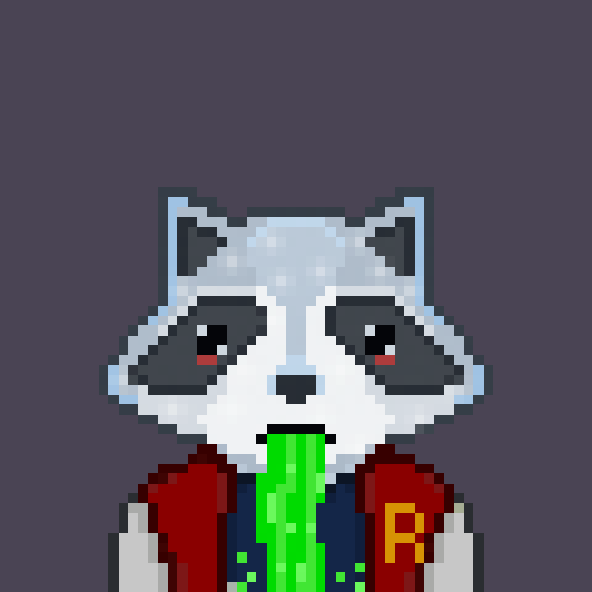 Pixel Raccoon #2241 NFT on Algorand
