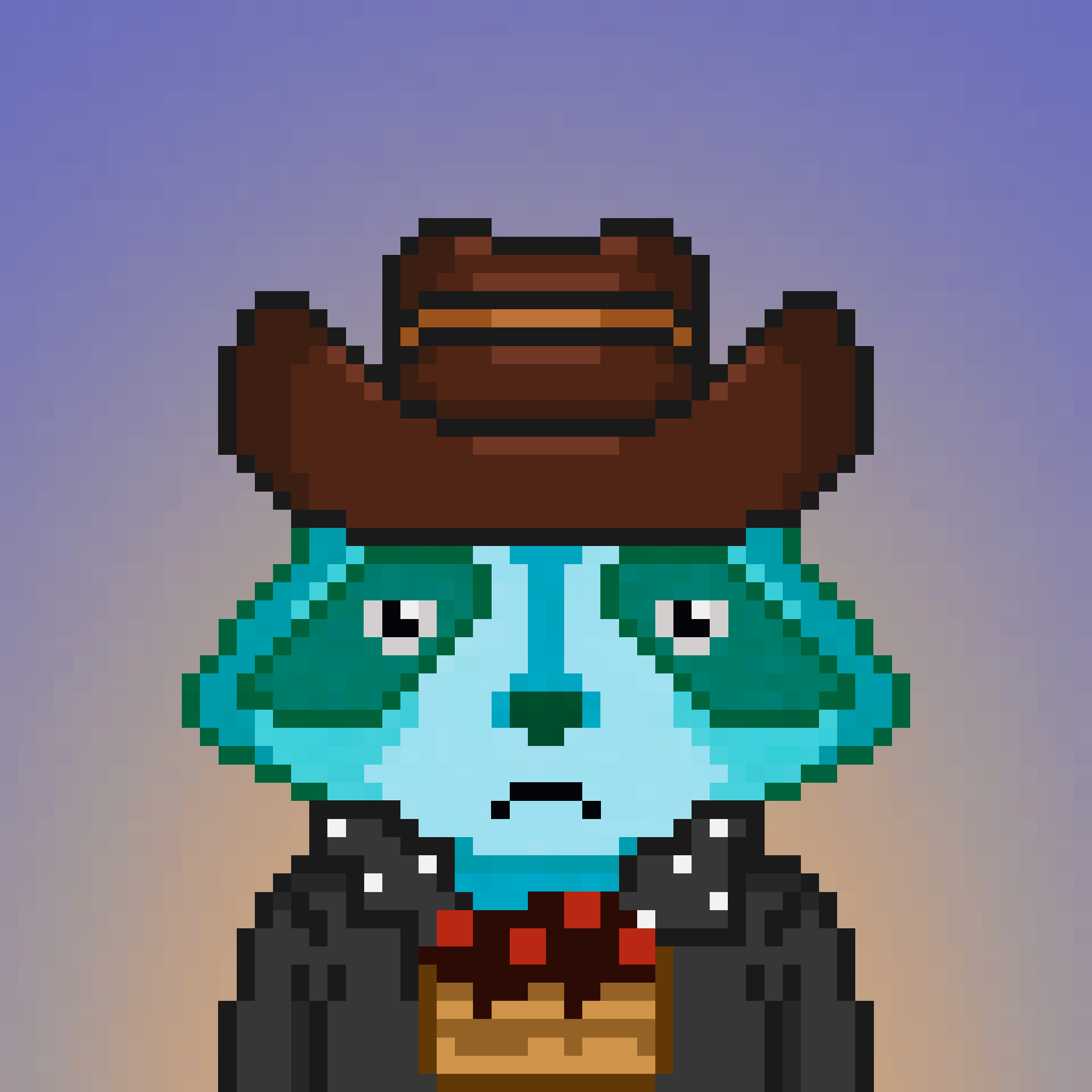 Pixel Raccoon #2261 NFT on Algorand