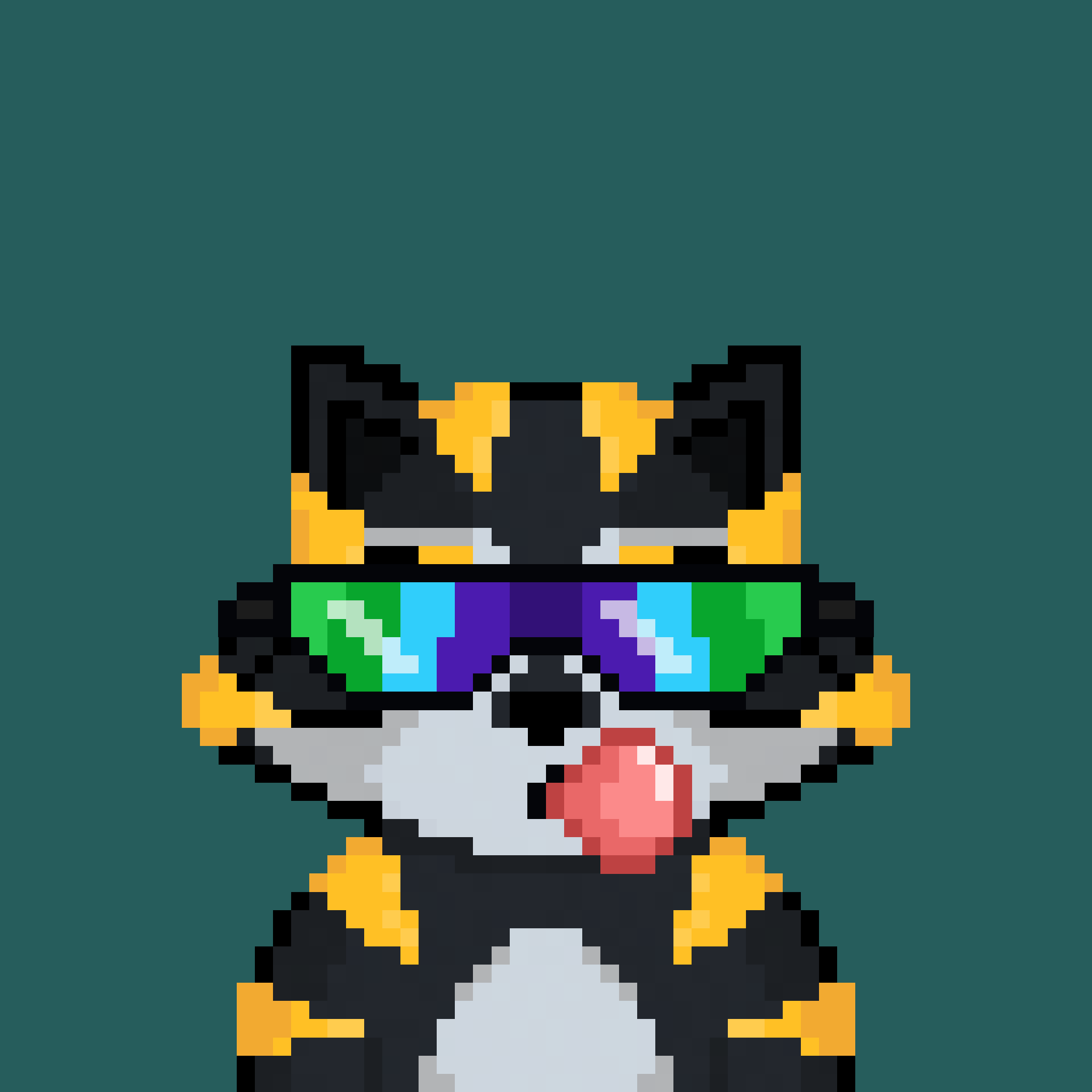Pixel Raccoon #2271 NFT on Algorand