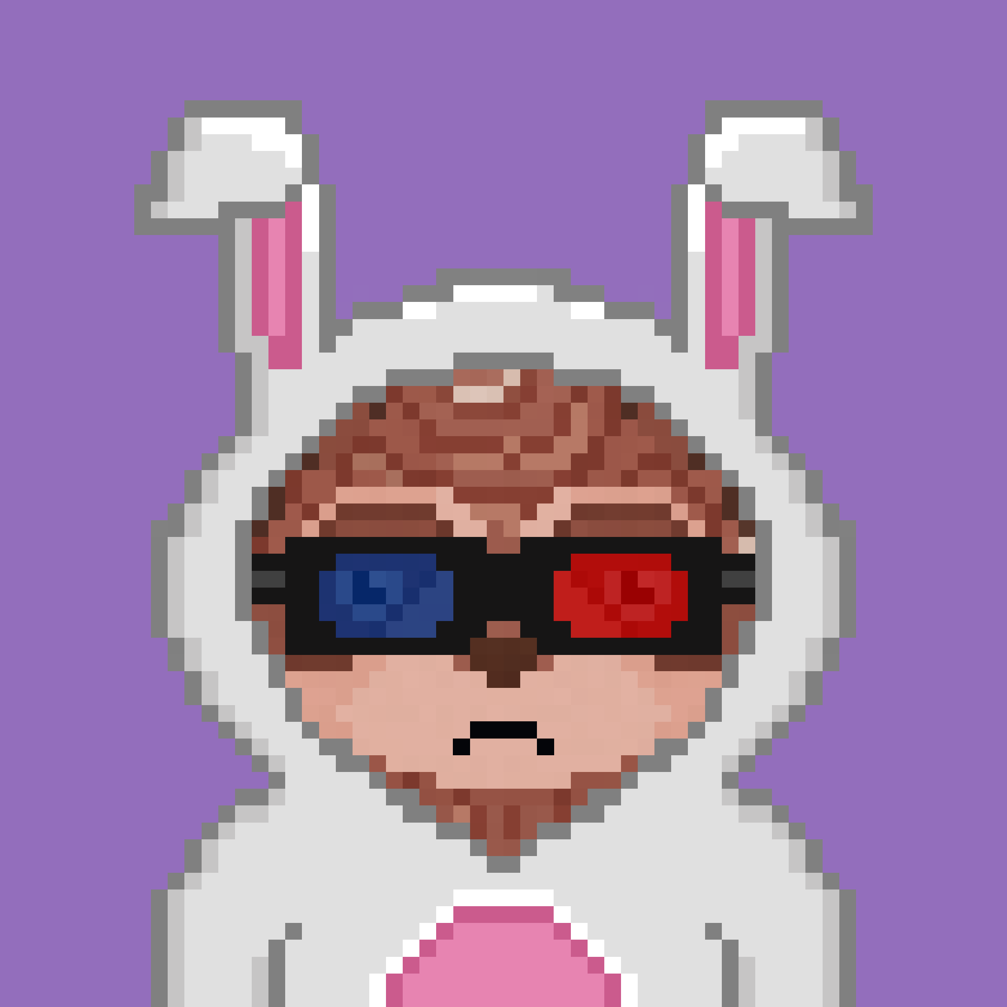 Pixel Raccoon #2289 NFT on Algorand