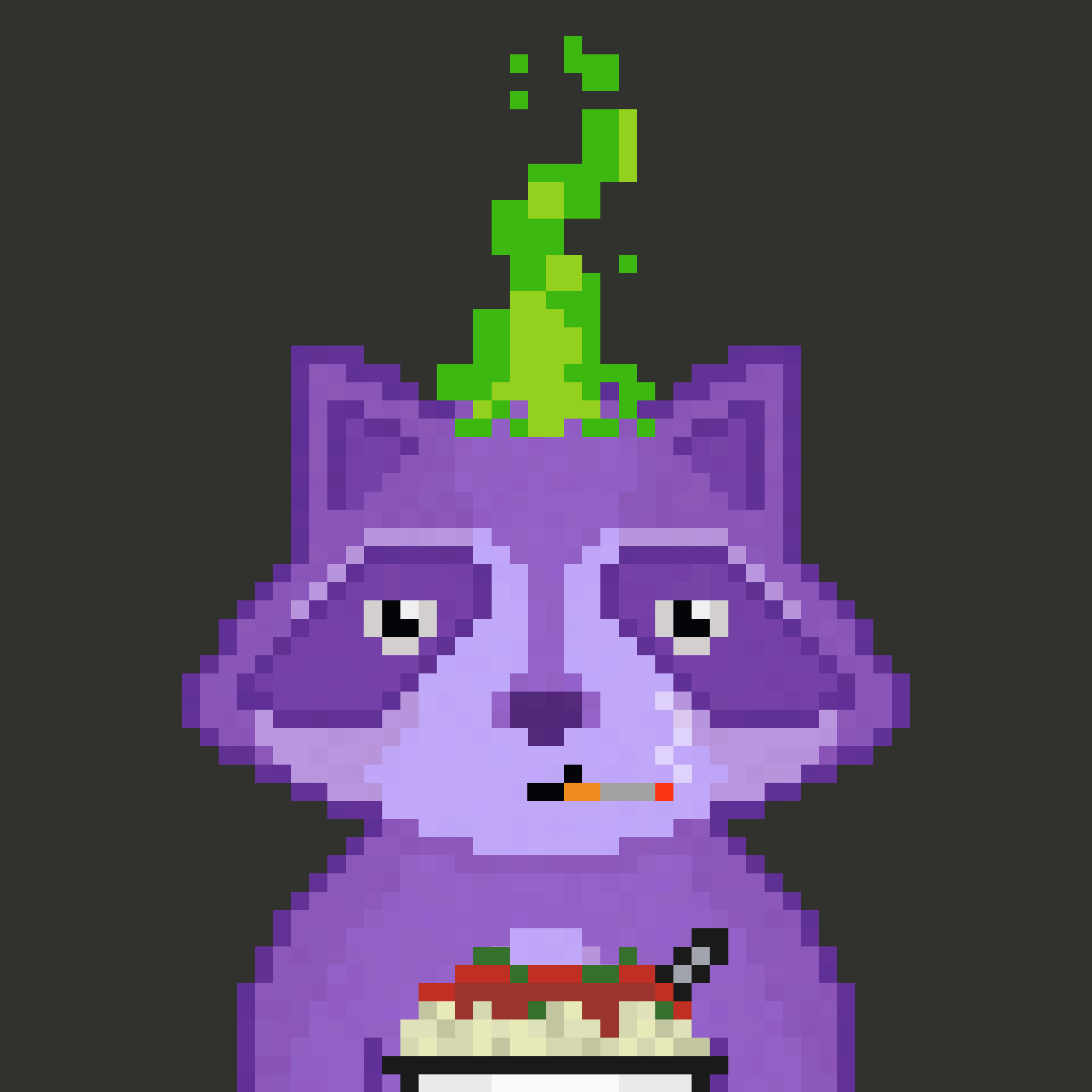 Pixel Raccoon #2313 NFT on Algorand