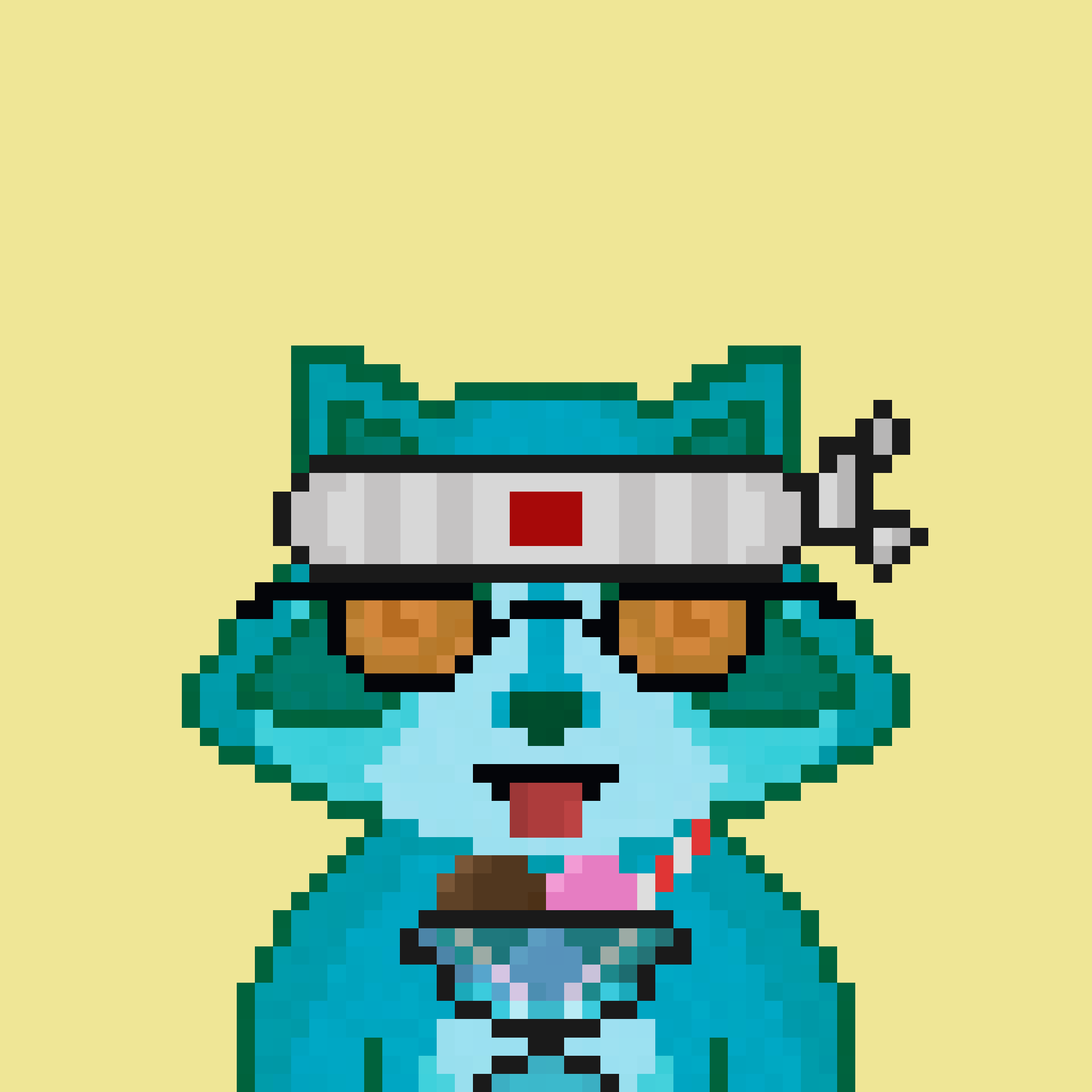Pixel Raccoon #2427 NFT on Algorand