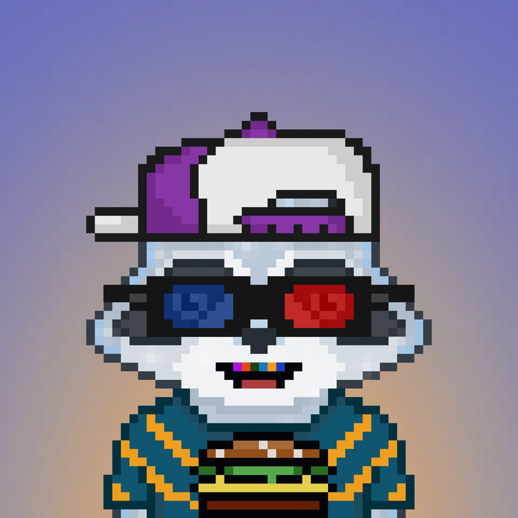 Image of Pixel Raccoon #30