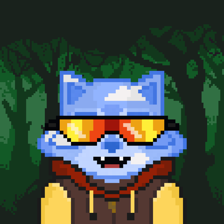 Image of Pixel Raccoon #55