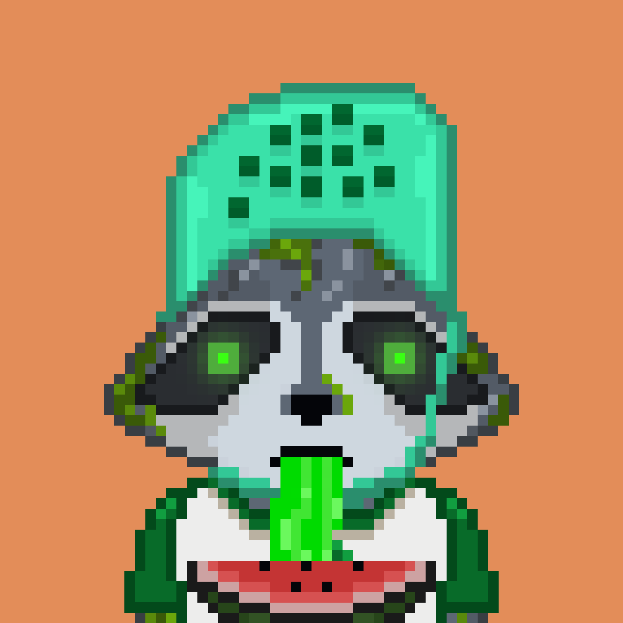 Pixel Raccoon #796 NFT on Algorand