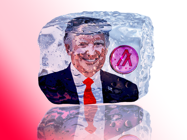 Image of Ice Cubed Donald Trump