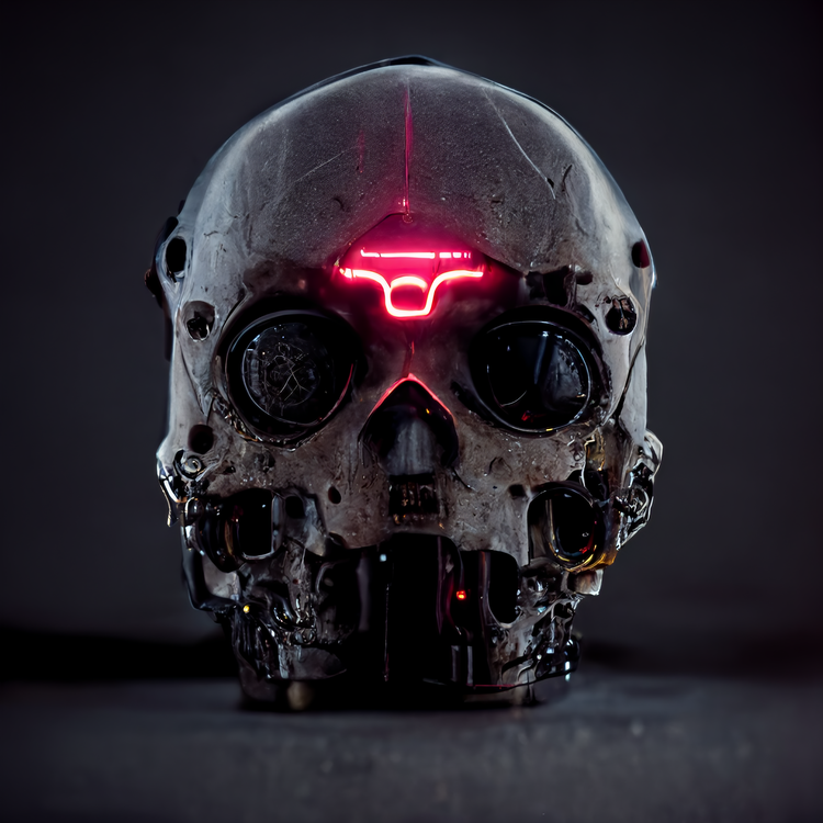 Image of Cyber Skull #29