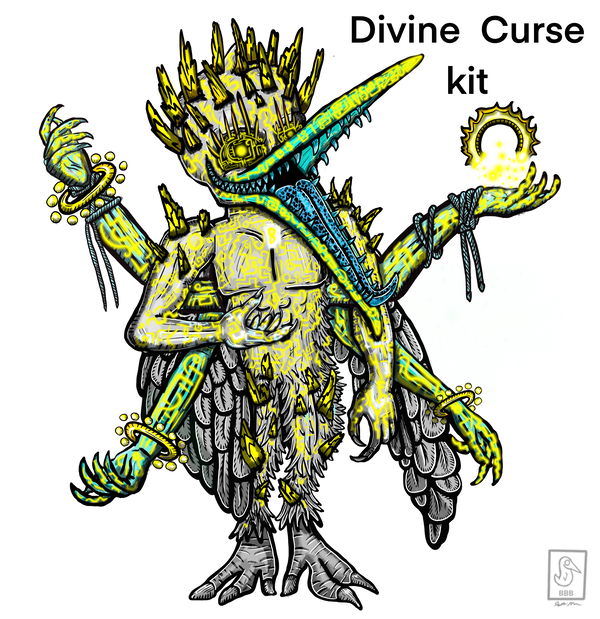 An image of Divine Curse Rare