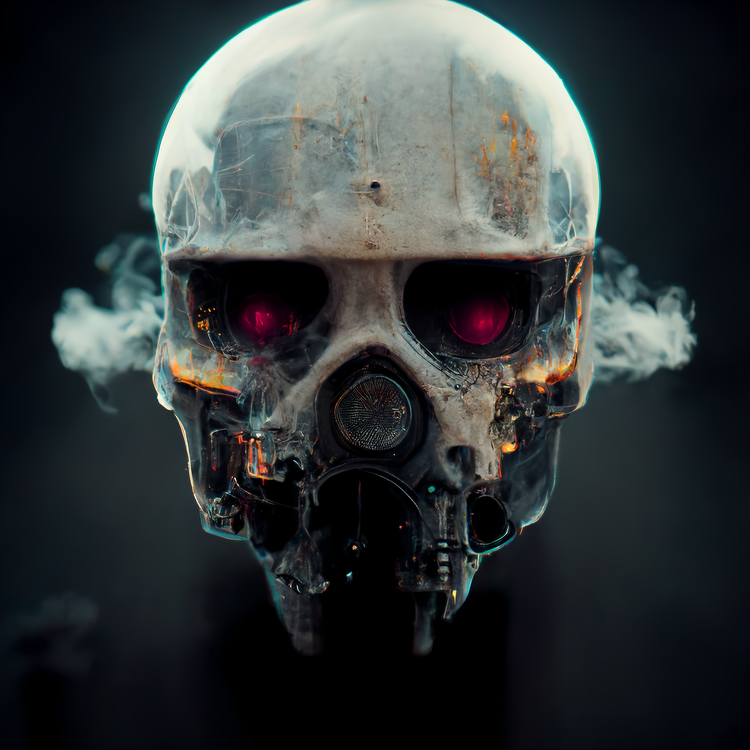 Image of Cyber Skull #57