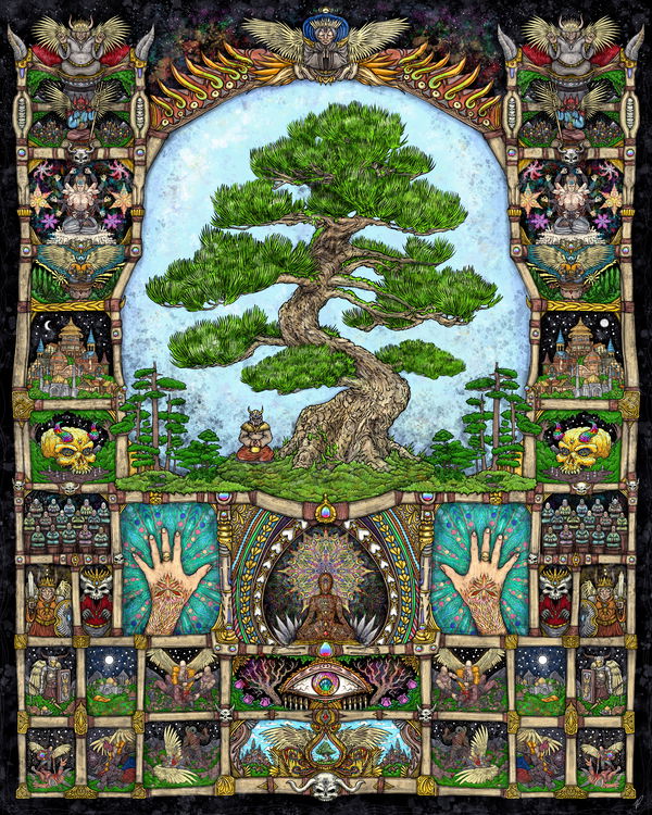 An image of AlgoGod #440 Tree of Life