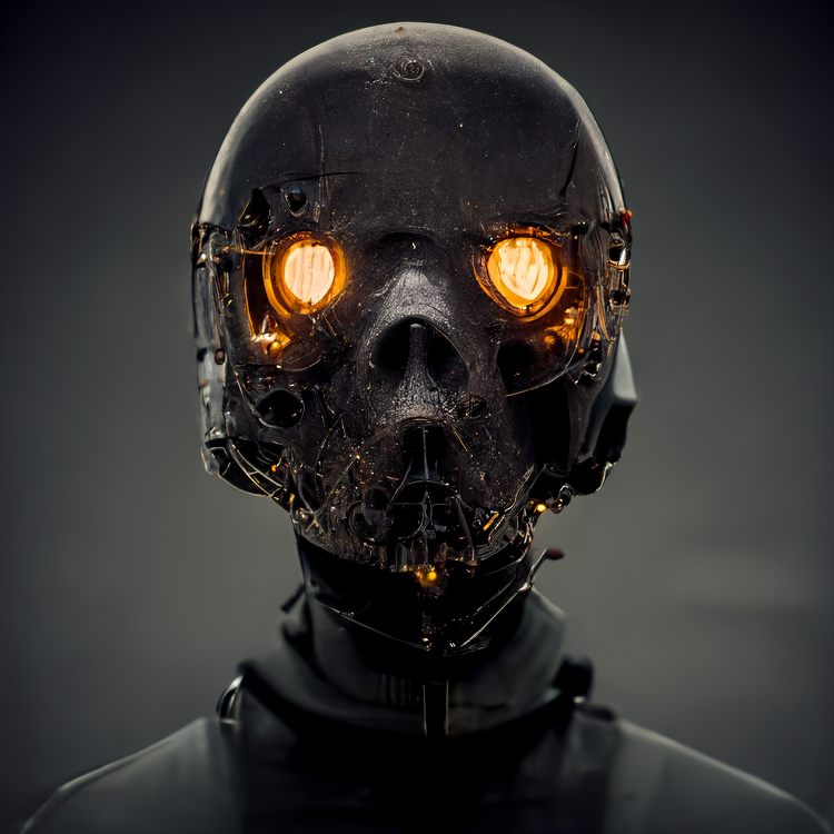 Image of Cyber Skull #76