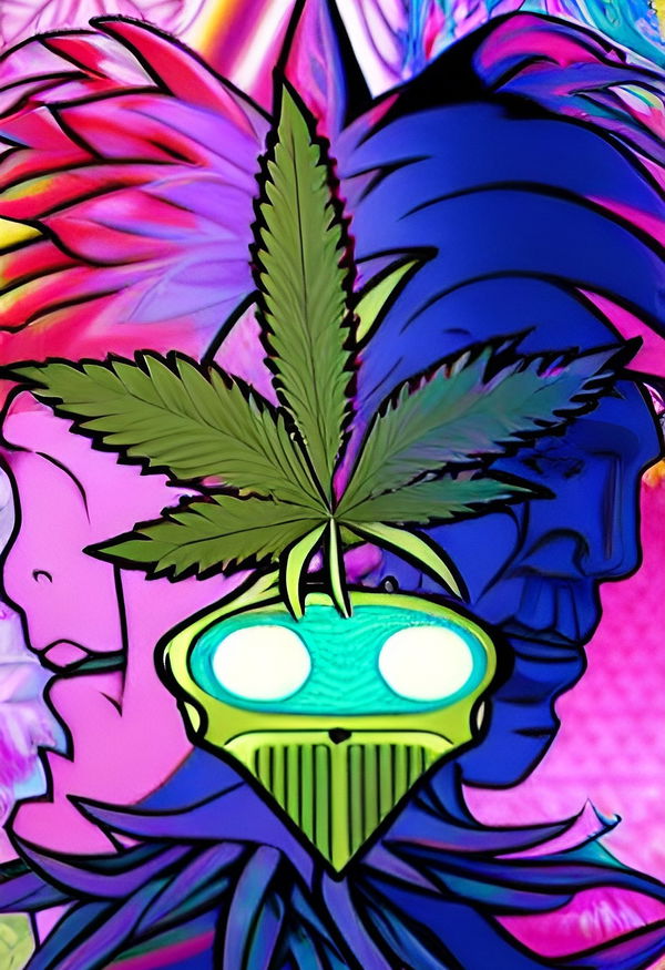 Image of AI Pothead #27