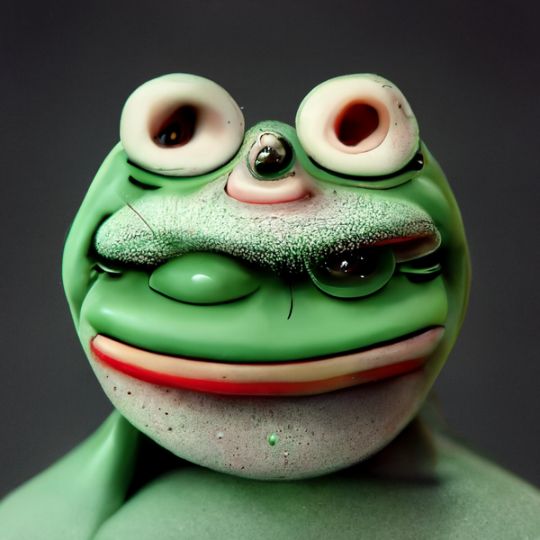 An image of Pepe le Frog Mutant