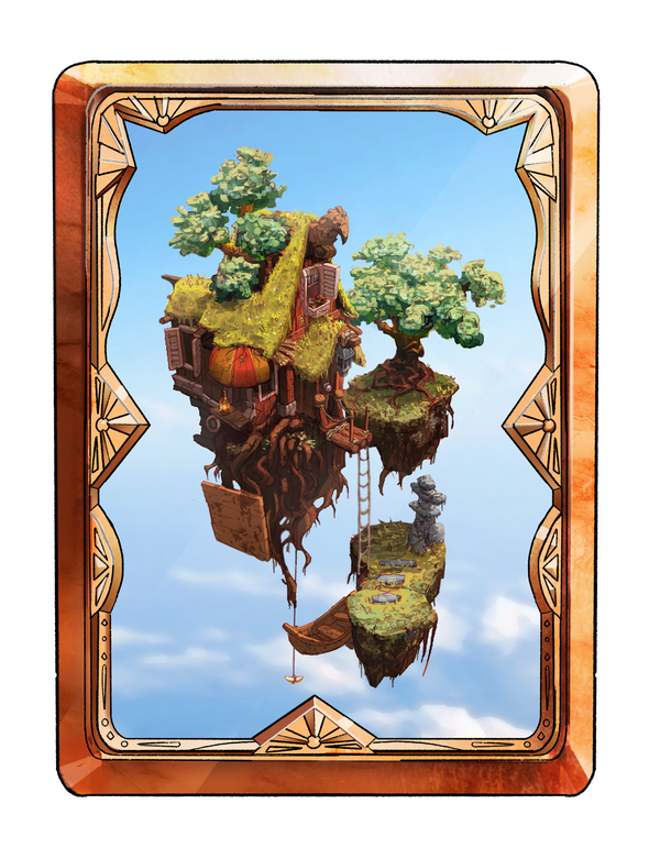 Image of Lifted House, Noon (Full Art)