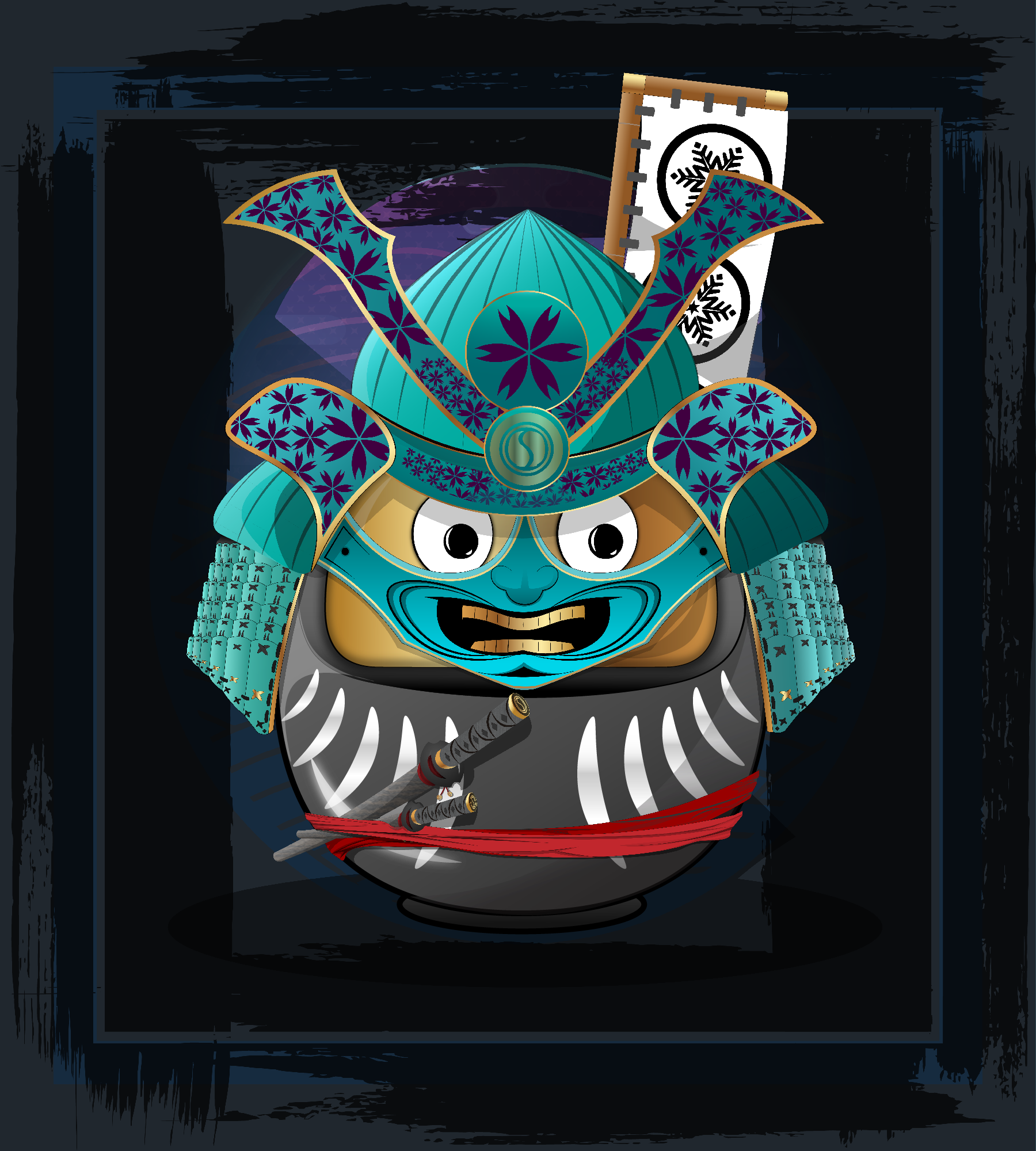 AlgoDaruma #0871 NFT on Algorand