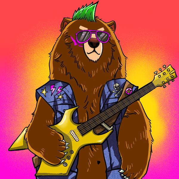 Image of (#039) Beary the Punk