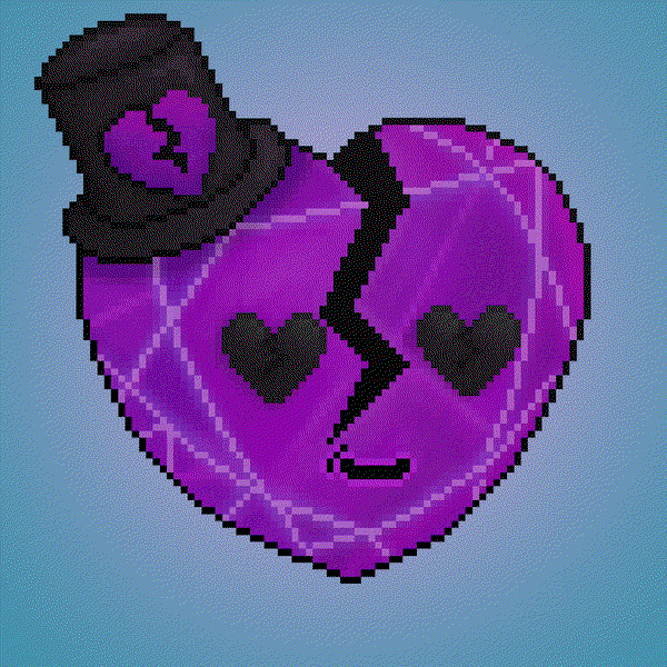 An image of Broken Heart Pixels x GF