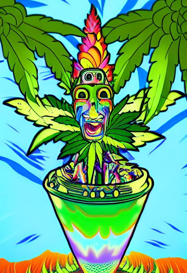 Image of AI Pothead #35