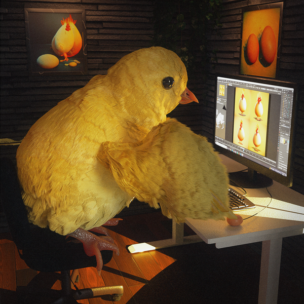 An image of Digital Artist Chick