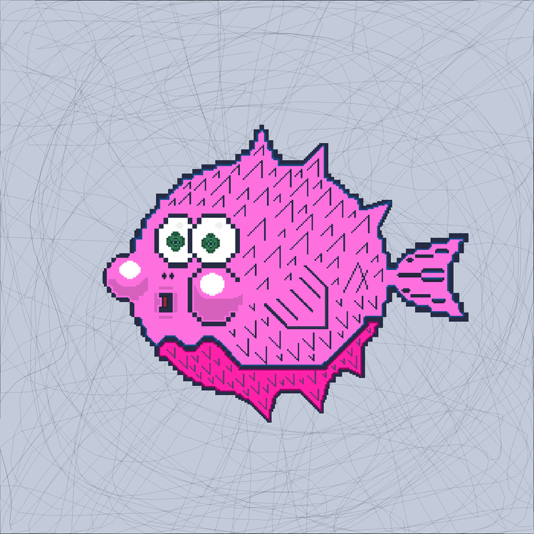 Image of FUGU #28 - Pinku