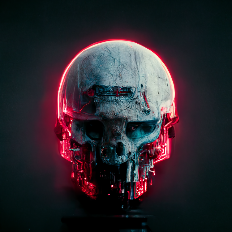 Image of Cyber Skull #2