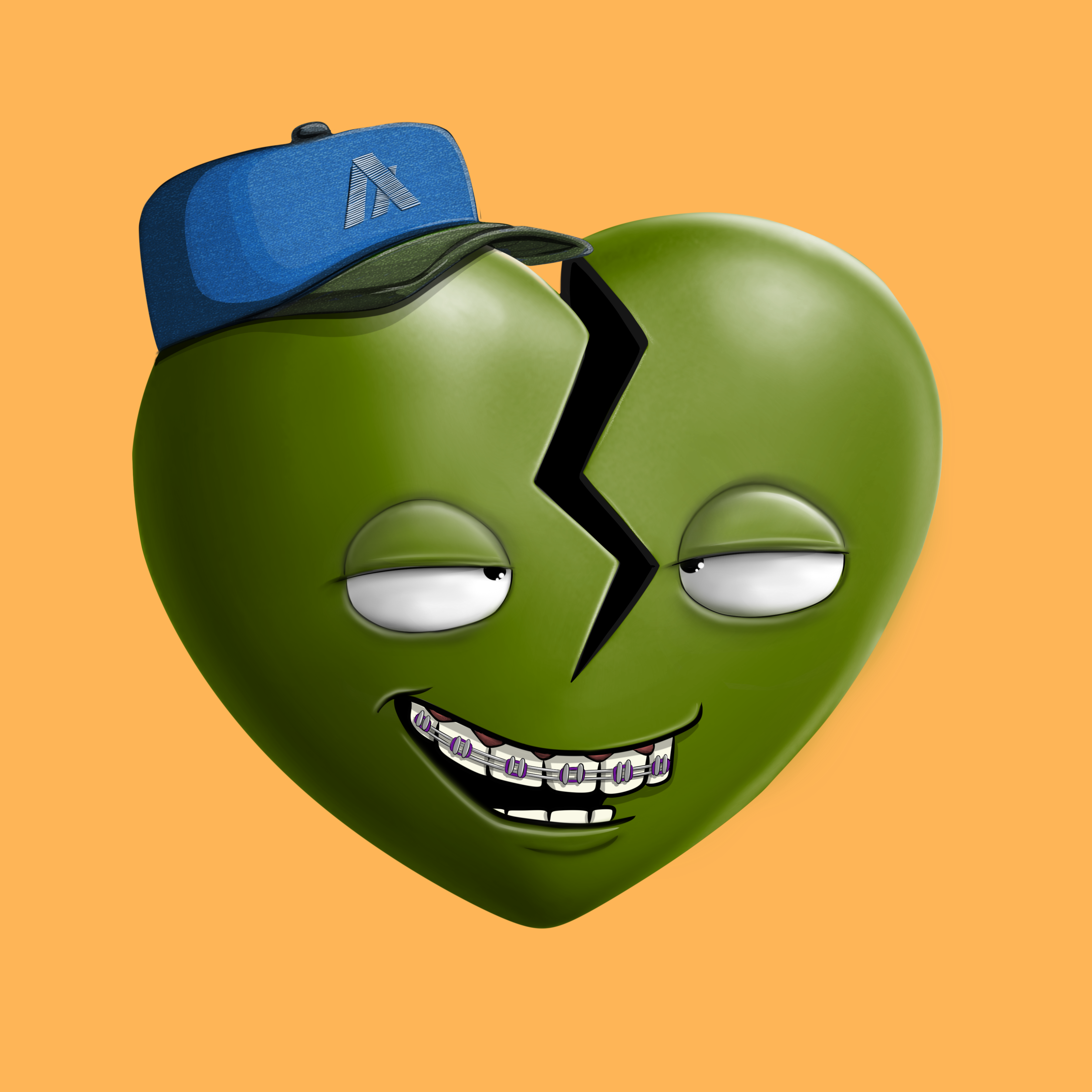 Broken Hearts Club #102 NFT on Algorand
