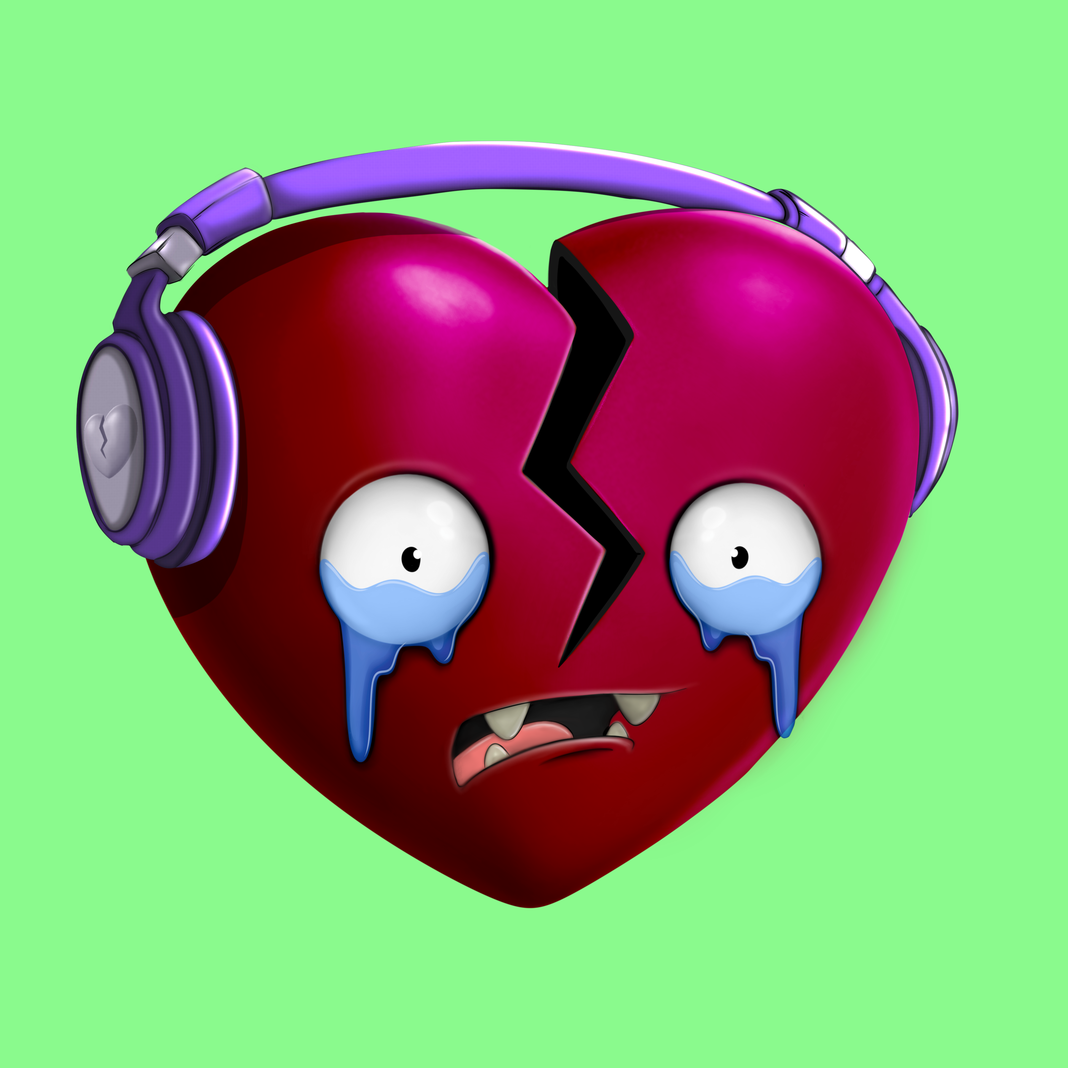 Broken Hearts Club #312 NFT on Algorand