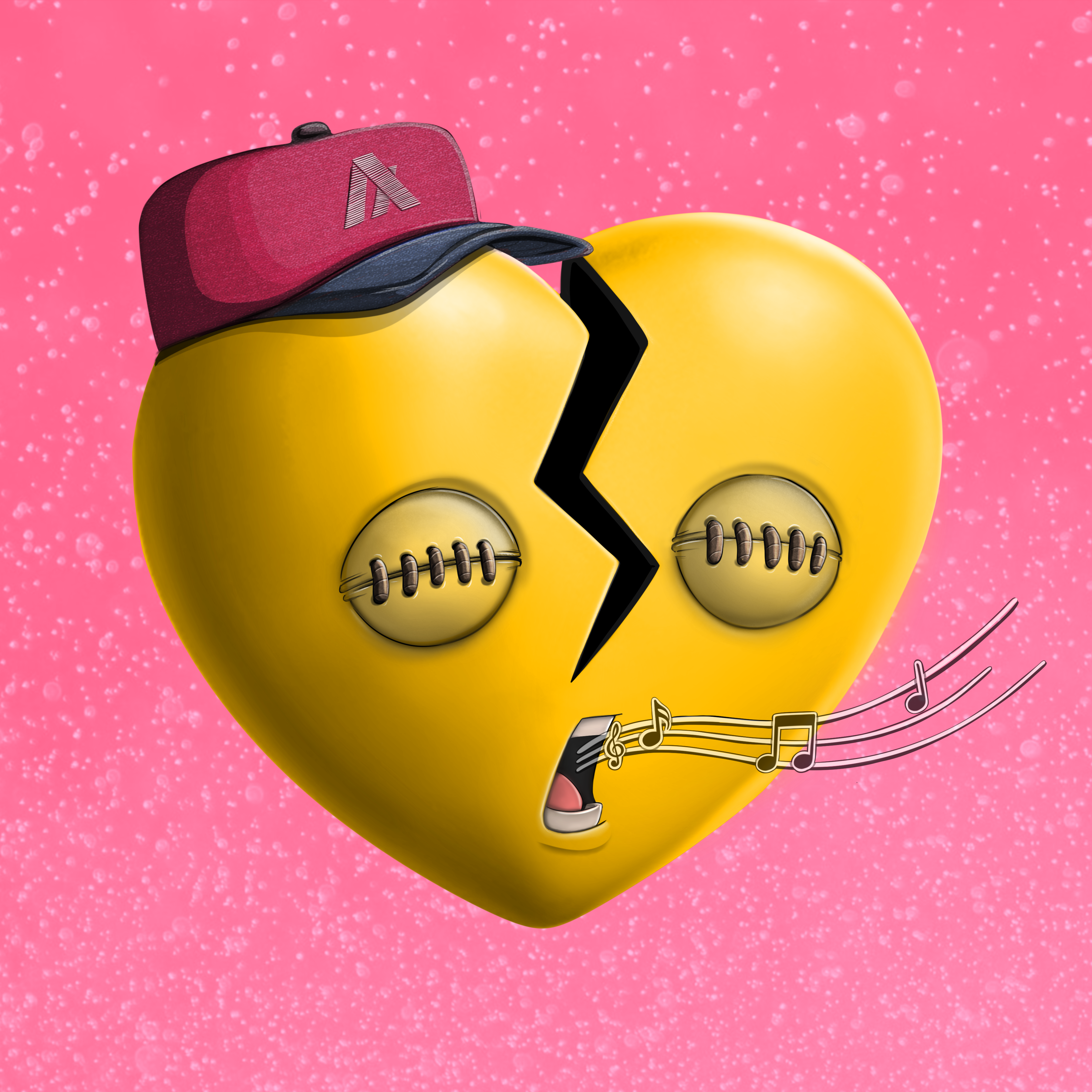 Broken Hearts Club #313 NFT on Algorand