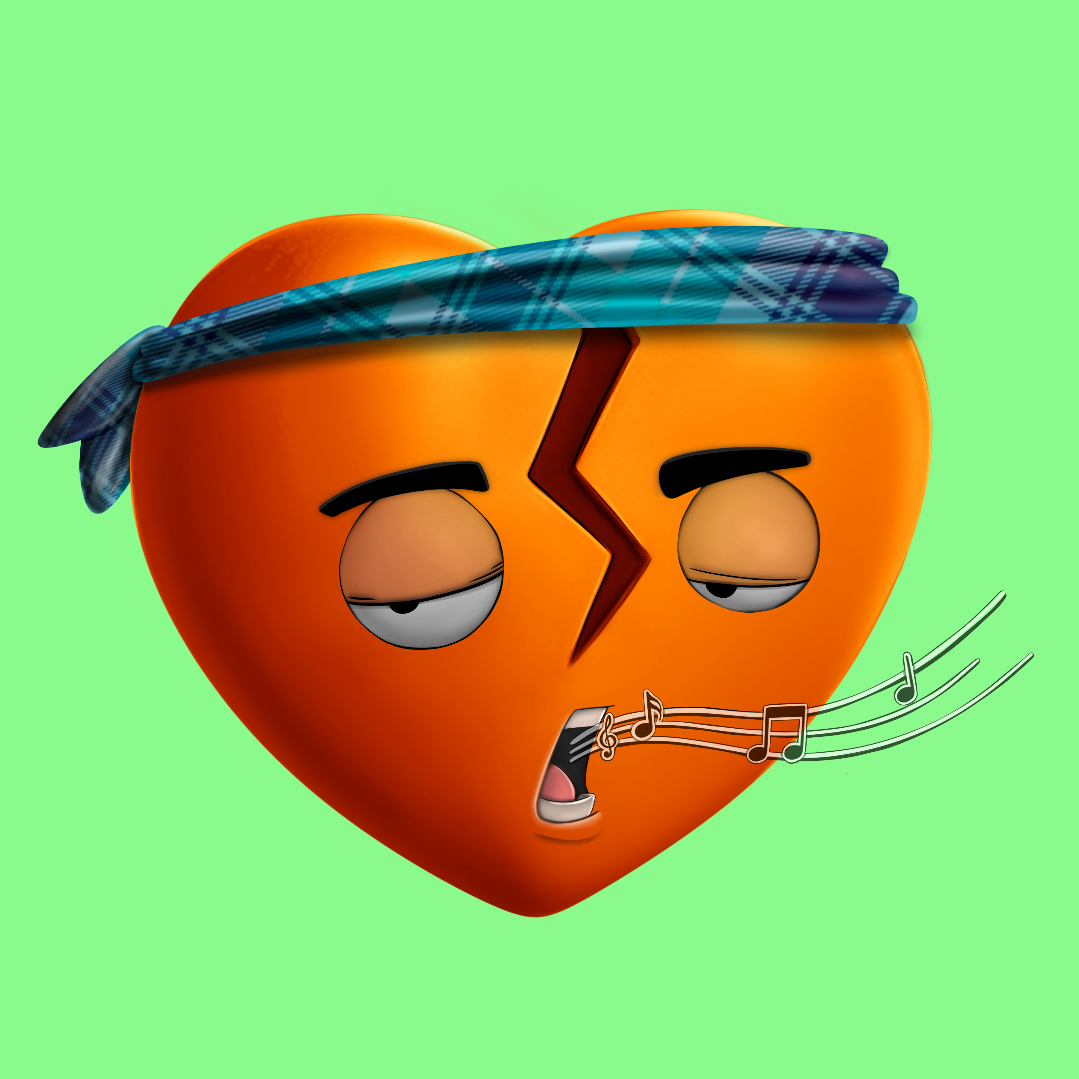 Broken Hearts Club #351 NFT on Algorand
