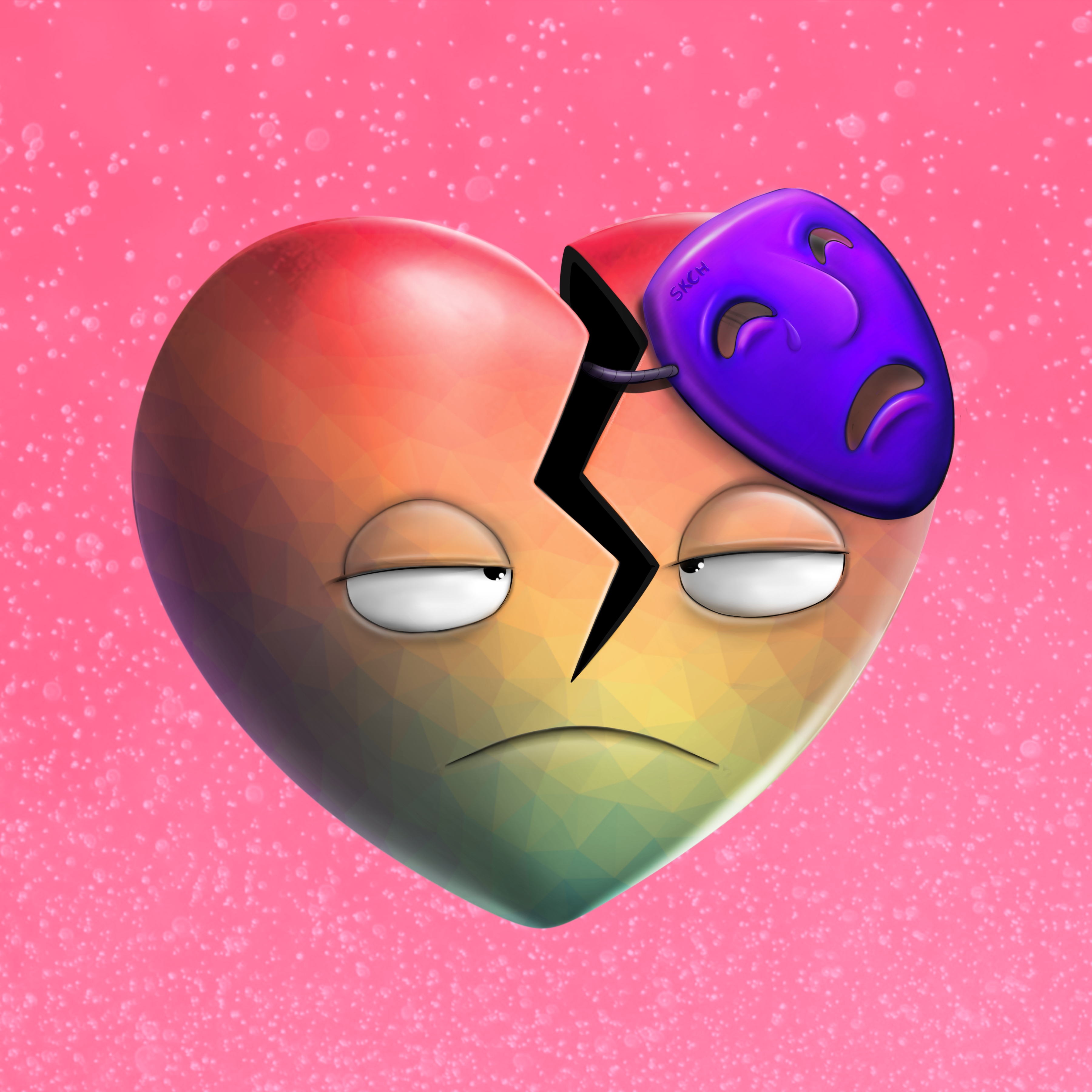 Broken Hearts Club #360 NFT on Algorand