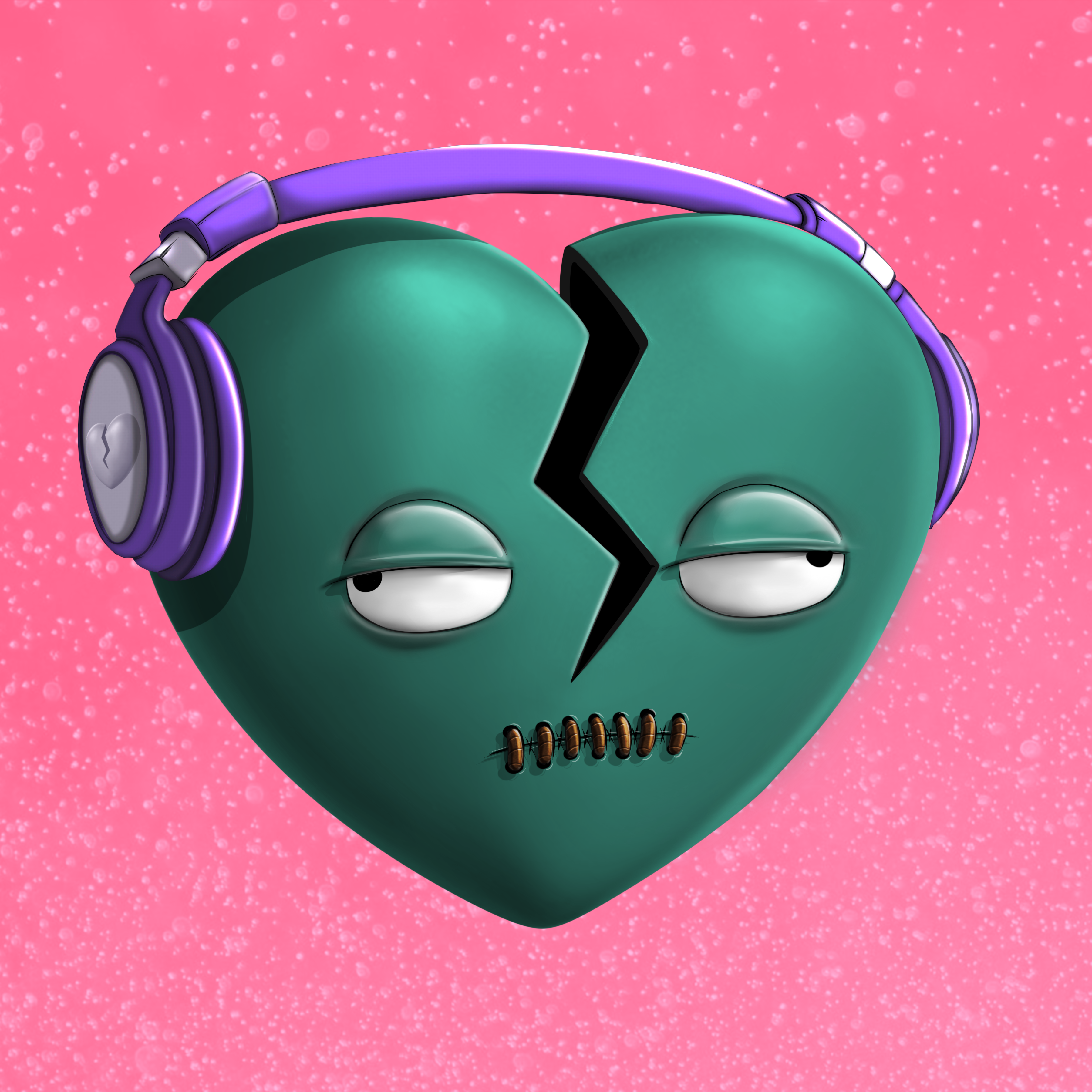 Broken Hearts Club #371 NFT on Algorand