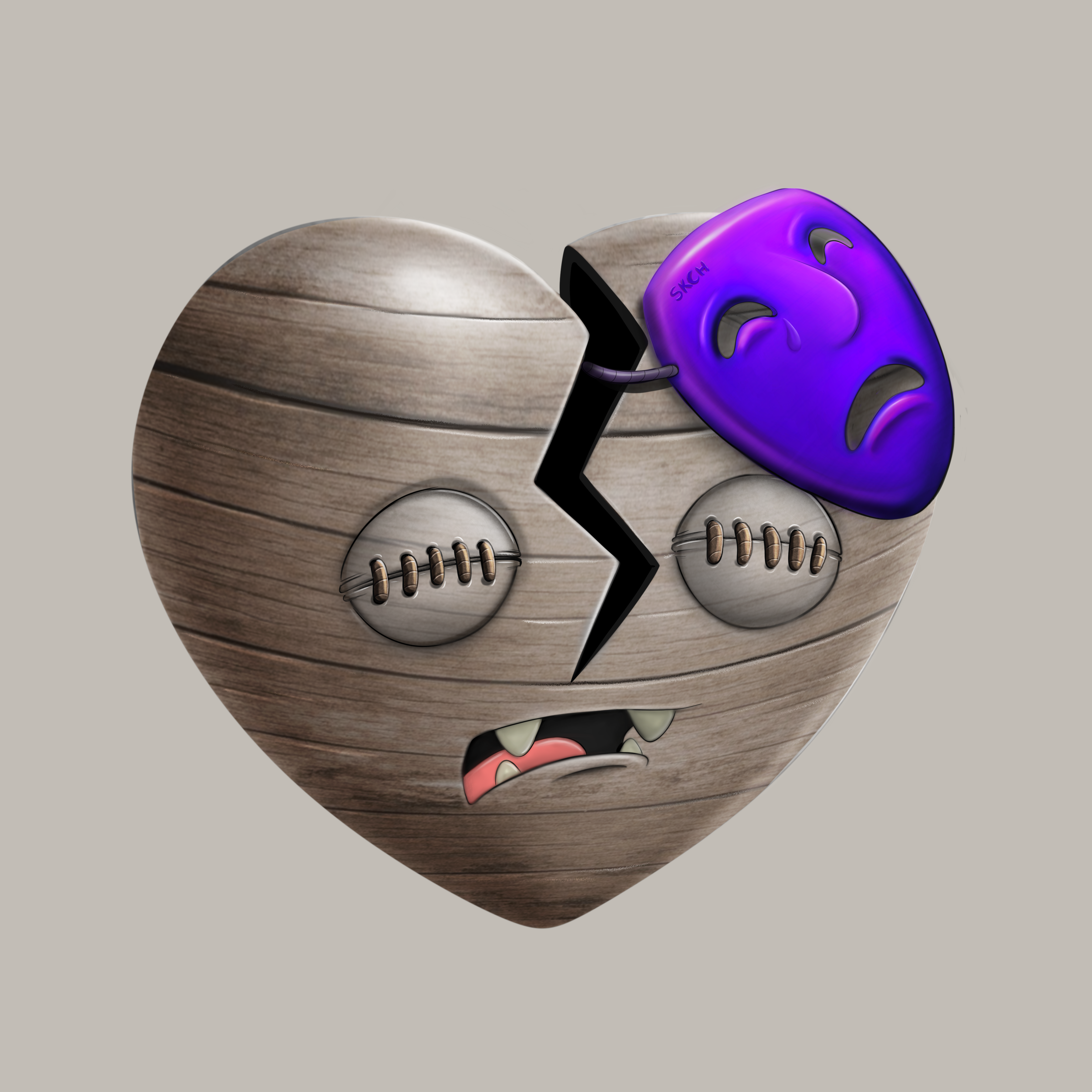 Broken Hearts Club #455 NFT on Algorand