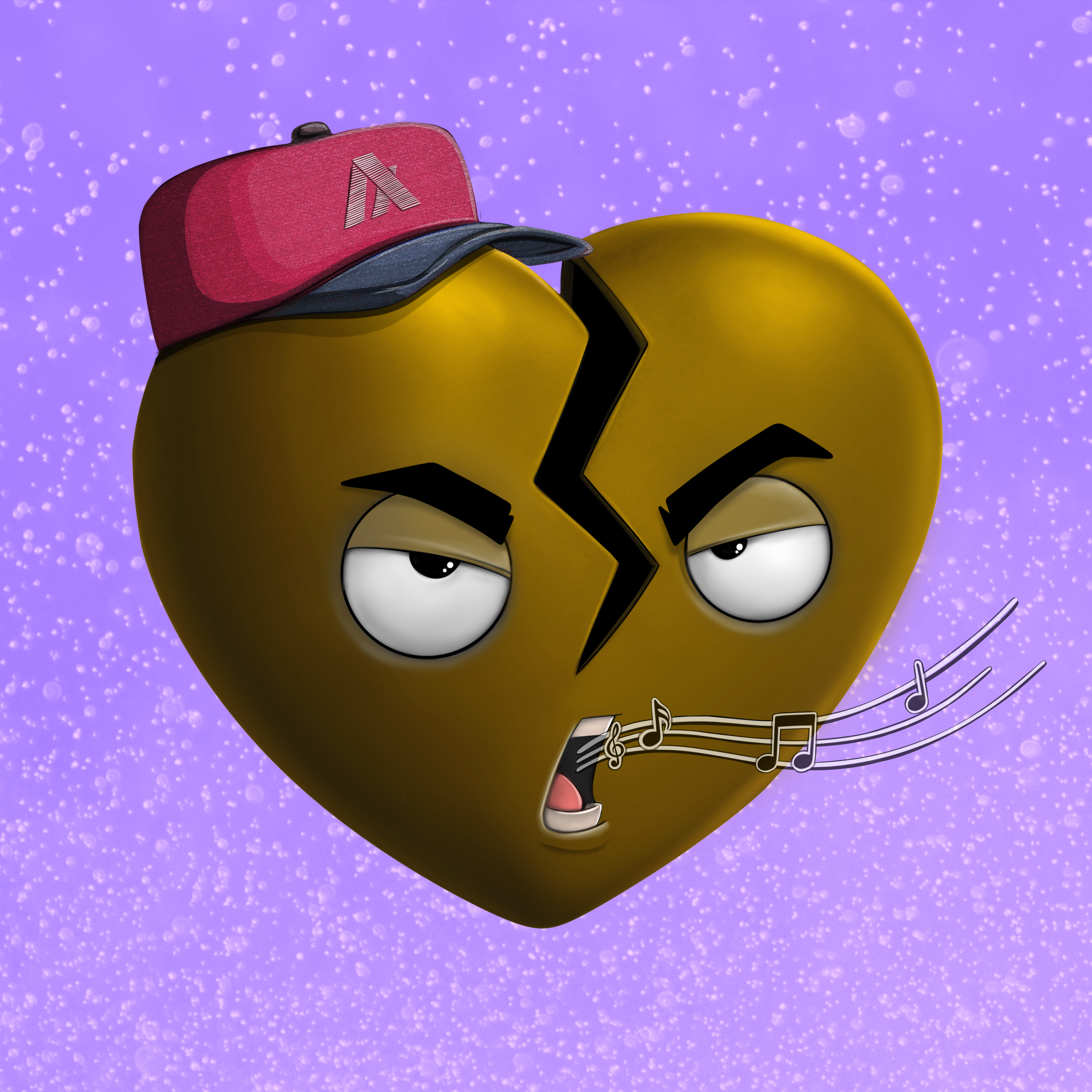 Broken Hearts Club #520 NFT on Algorand