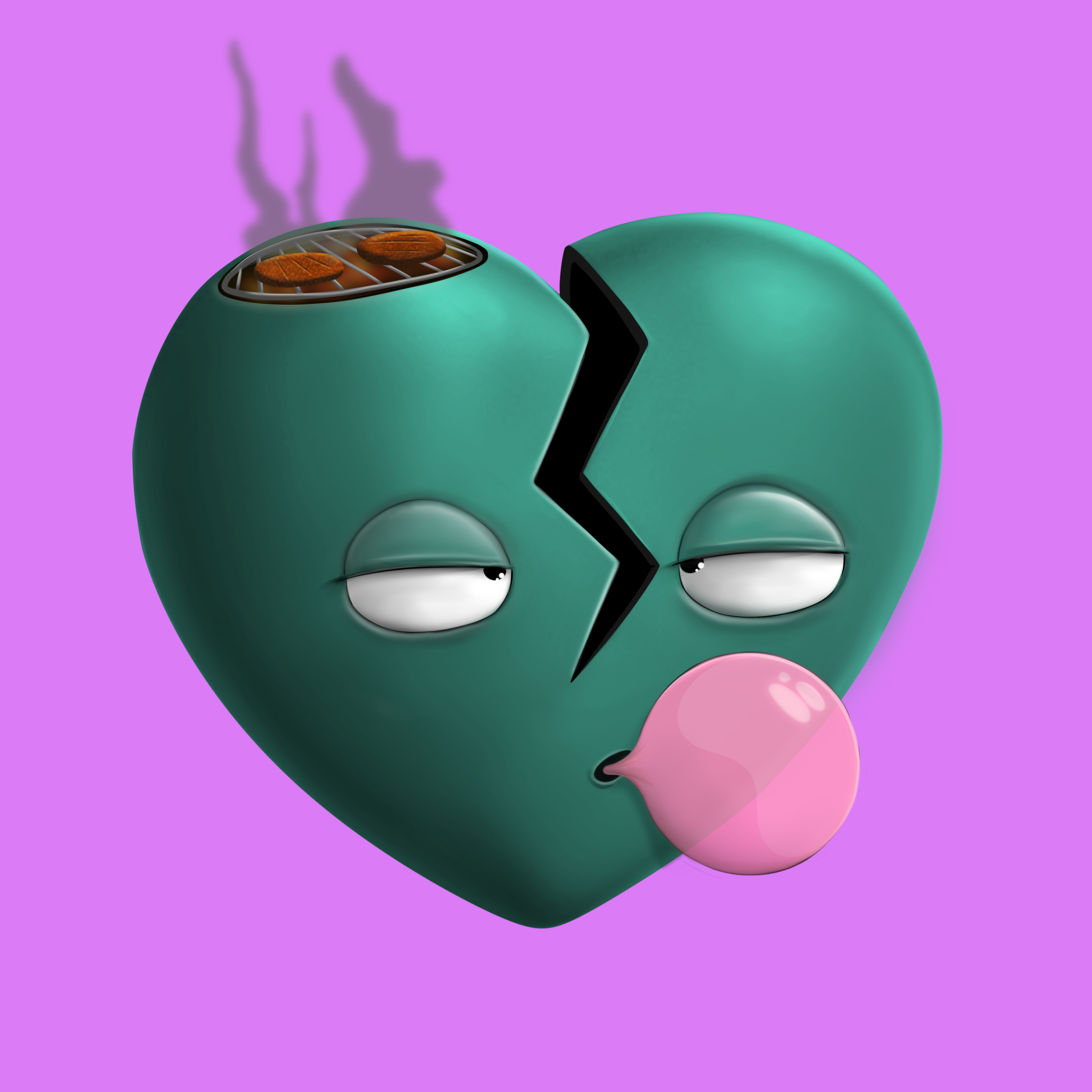 Broken Hearts Club #604 NFT on Algorand