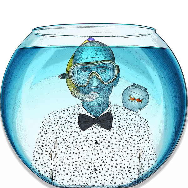 Image of The Blue Man's Fish Tank