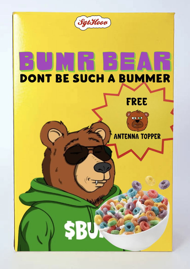 Image of Bummer Bear Cereal 